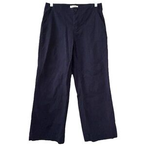 Daily Thread Women’s Flat Front Navy Cropped‎ Chino Pants  Sz 6